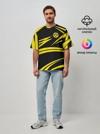 Мужская футболка оверсайз / BORUSSIA.