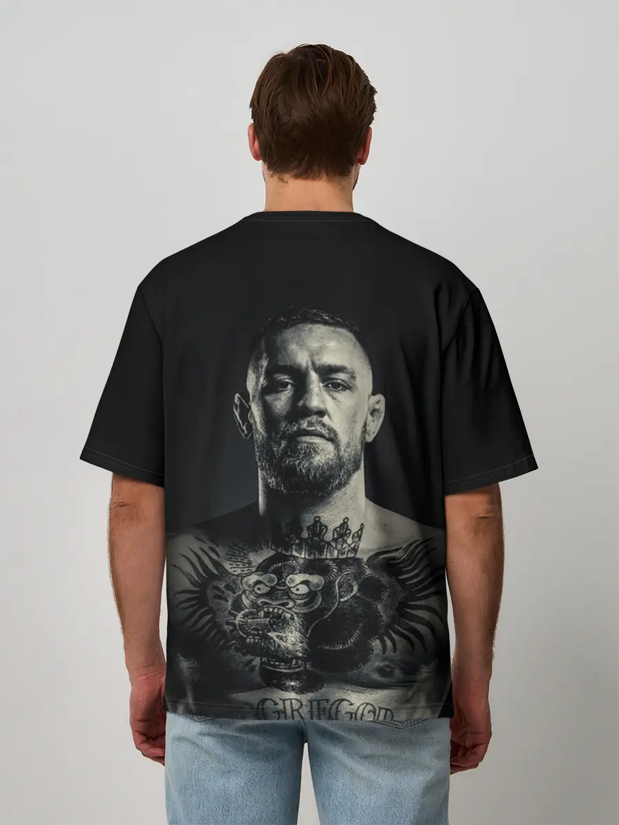 Мужская футболка оверсайз / Конор Макгрегор