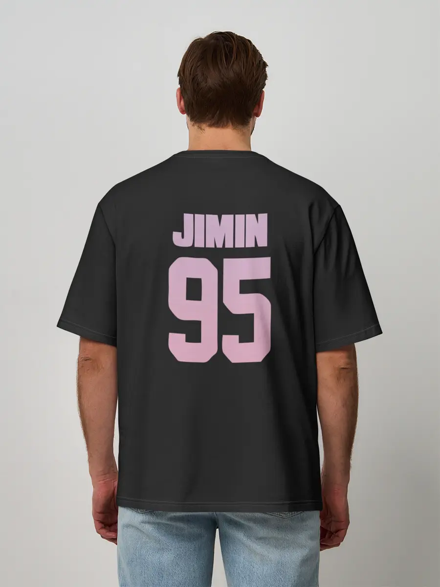 Мужская футболка оверсайз / BTS