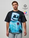 Мужская футболка оверсайз / MARSHMELLO