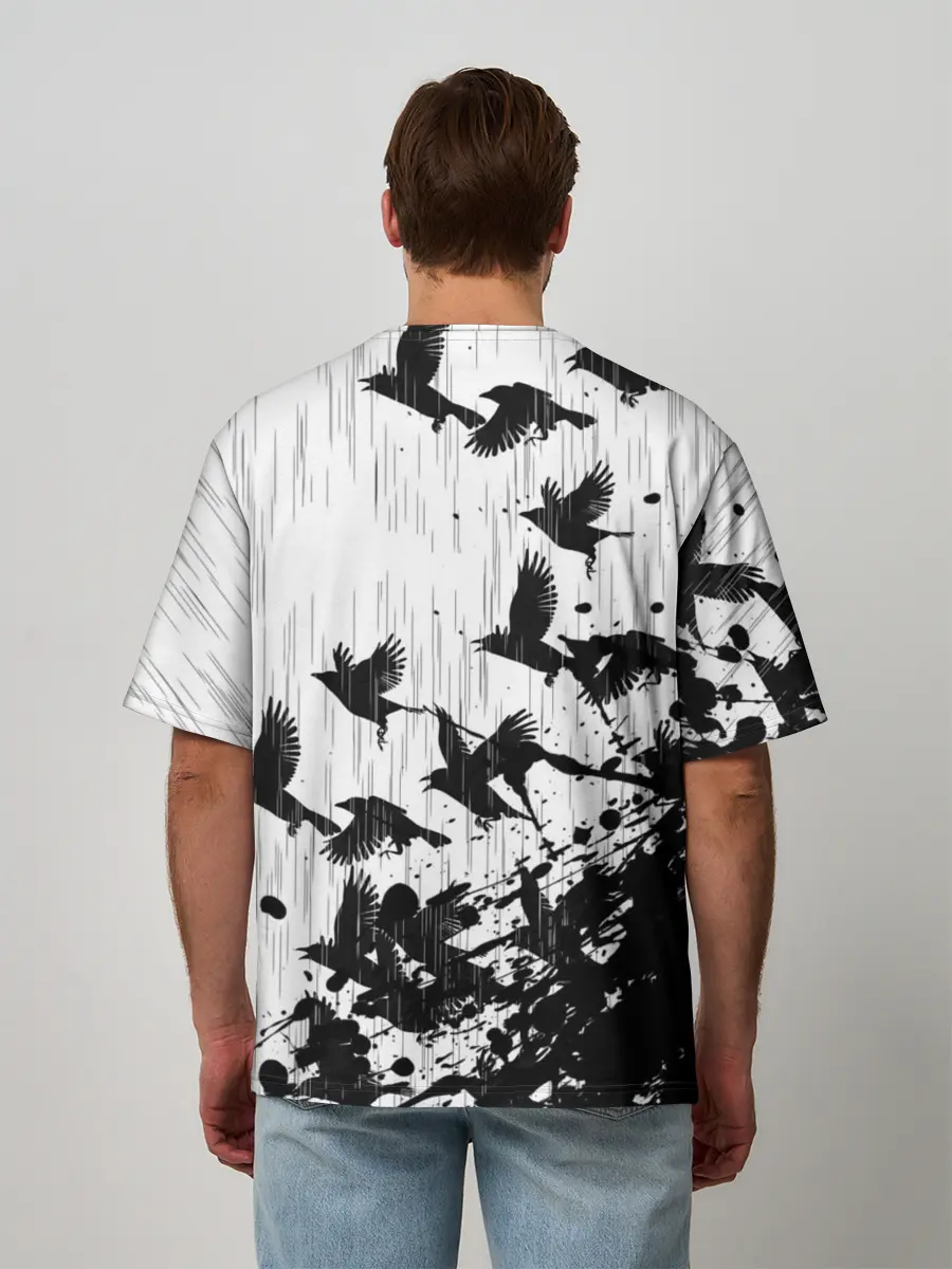 Мужская футболка оверсайз / SLAVA MARLOW