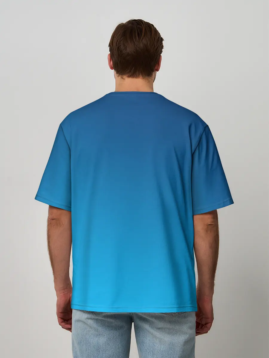 Мужская футболка оверсайз / Lil Pump Gucci Gang