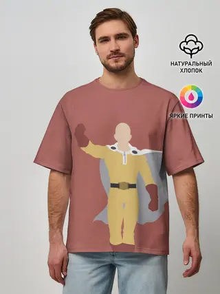 Мужская футболка оверсайз / Saitama