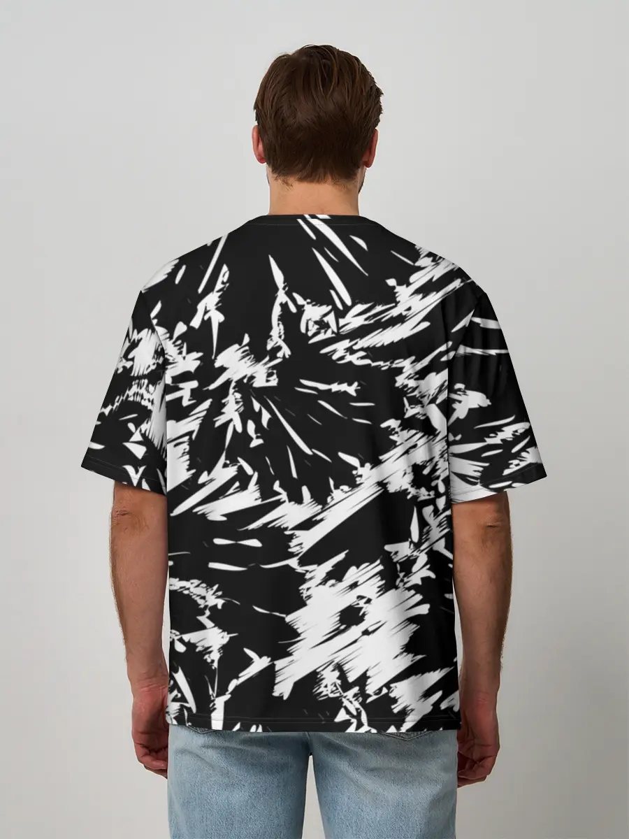 Мужская футболка оверсайз / Виктор Цой | Легенда