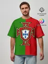 Мужская футболка оверсайз / Сборная Португалии