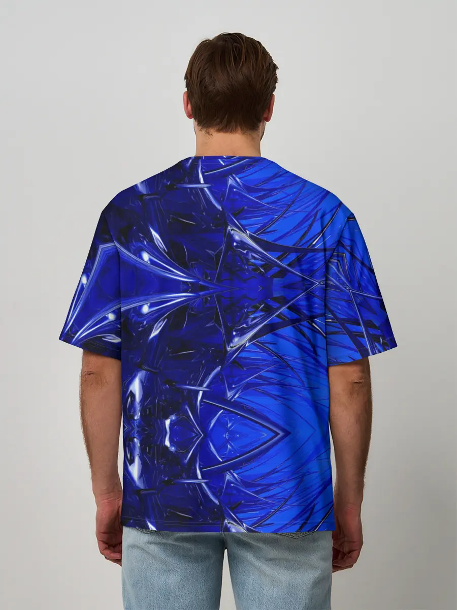 Мужская футболка оверсайз / Subaru