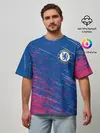 Мужская футболка оверсайз / CHELSEA.