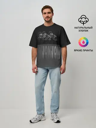 Мужская футболка оверсайз / Jony