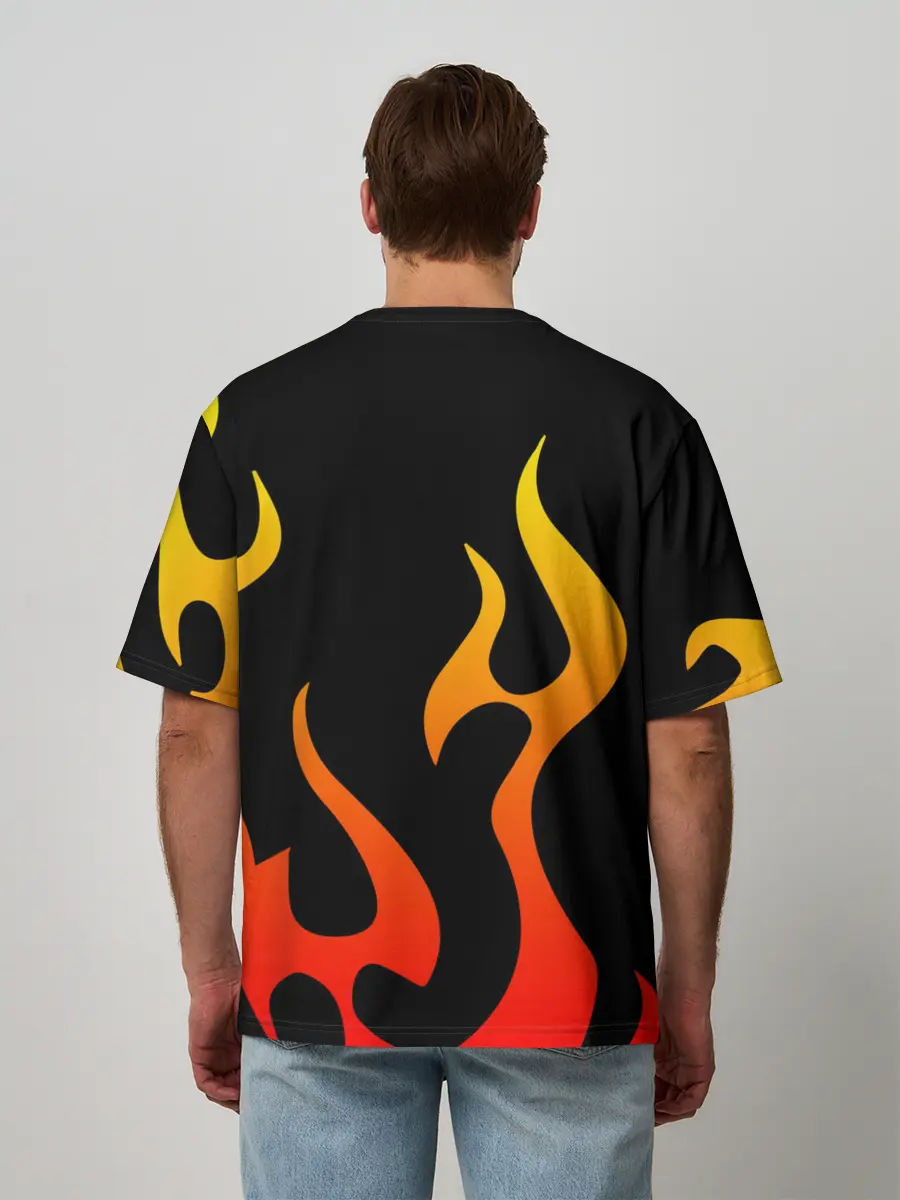 Мужская футболка оверсайз / JoJo Bizarre Adventure