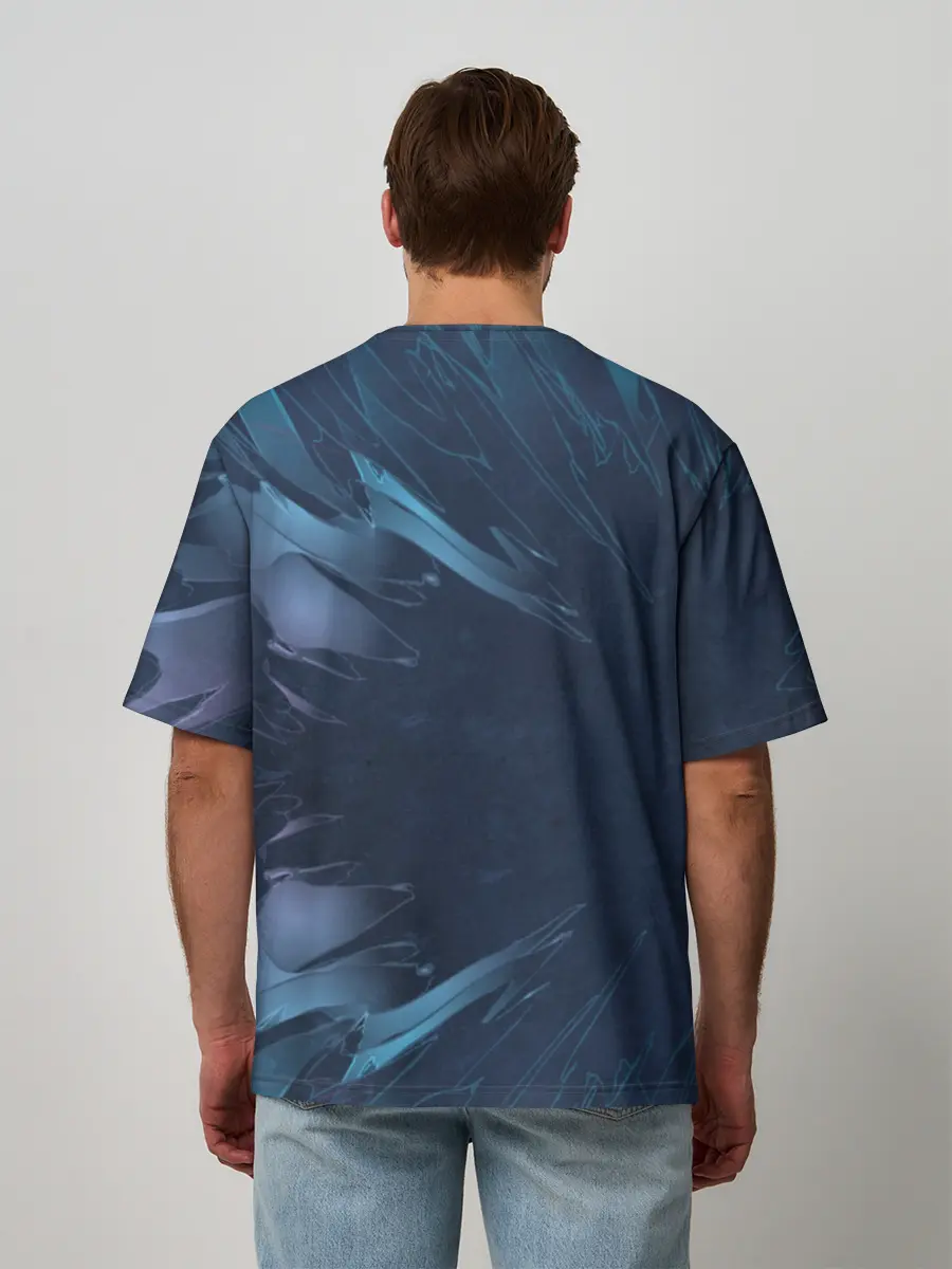 Мужская футболка оверсайз / Re: Zero. Жизнь с нуля