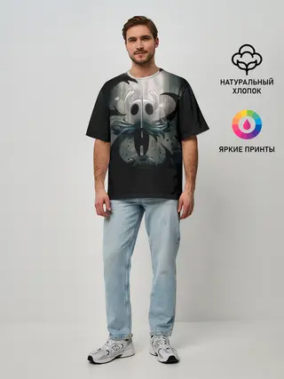 Мужская футболка оверсайз / Hollow Knight