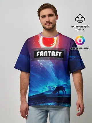 Мужская футболка оверсайз / FANTASY
