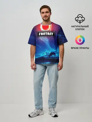 Мужская футболка оверсайз / FANTASY