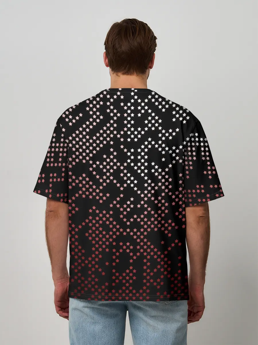 Мужская футболка оверсайз / Сталин