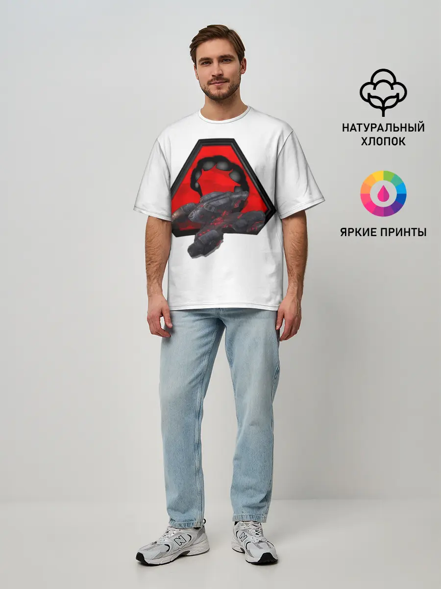Мужская футболка оверсайз / Command&Conquer