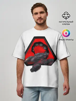 Мужская футболка оверсайз / Command&Conquer