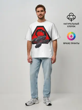 Мужская футболка оверсайз / Command&Conquer