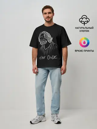 Мужская футболка оверсайз / THE DUDE