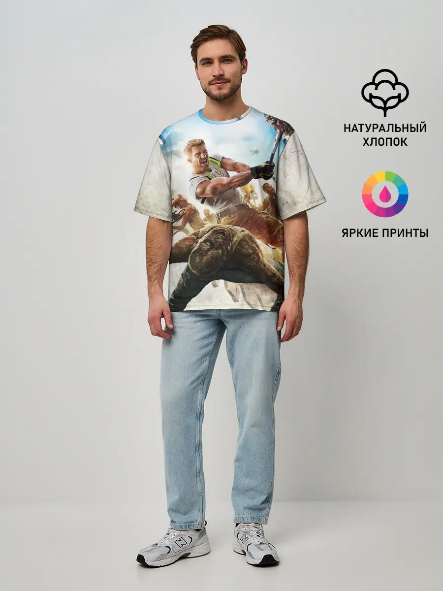 Мужская футболка оверсайз / Logan