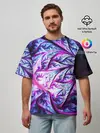 Мужская футболка оверсайз / FRACTAL COLLECTION