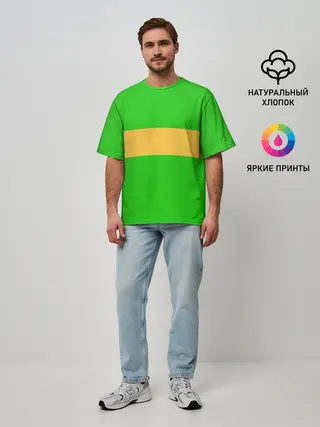 Мужская футболка оверсайз / ЧАРА