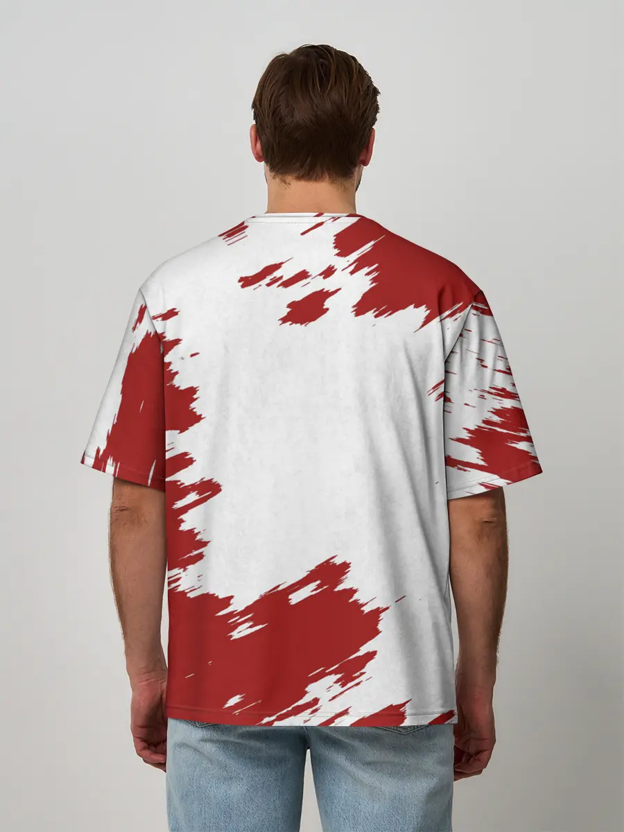 Мужская футболка оверсайз / Гражданская оборона