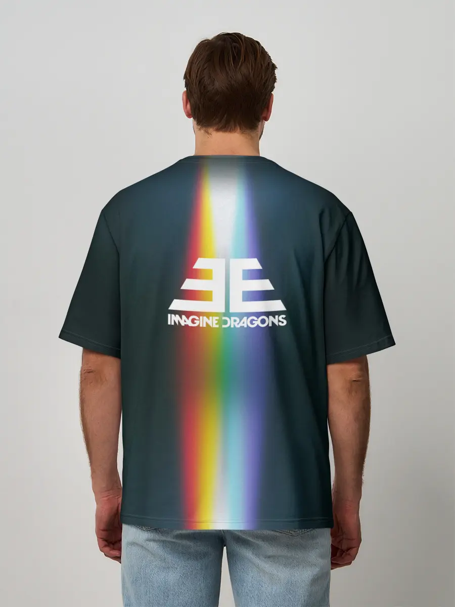 Мужская футболка оверсайз / Imagine Dragons: Evolve