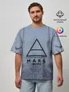 Мужская футболка оверсайз / 30 Seconds to Mars