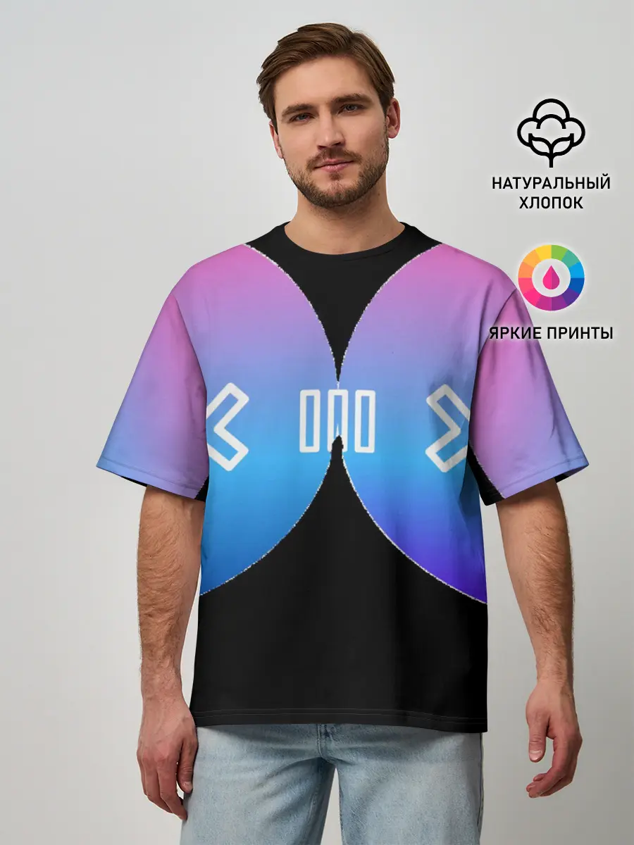 Мужская футболка оверсайз / G&M