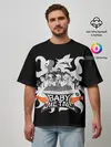 Мужская футболка оверсайз / Команда Метал Крошек