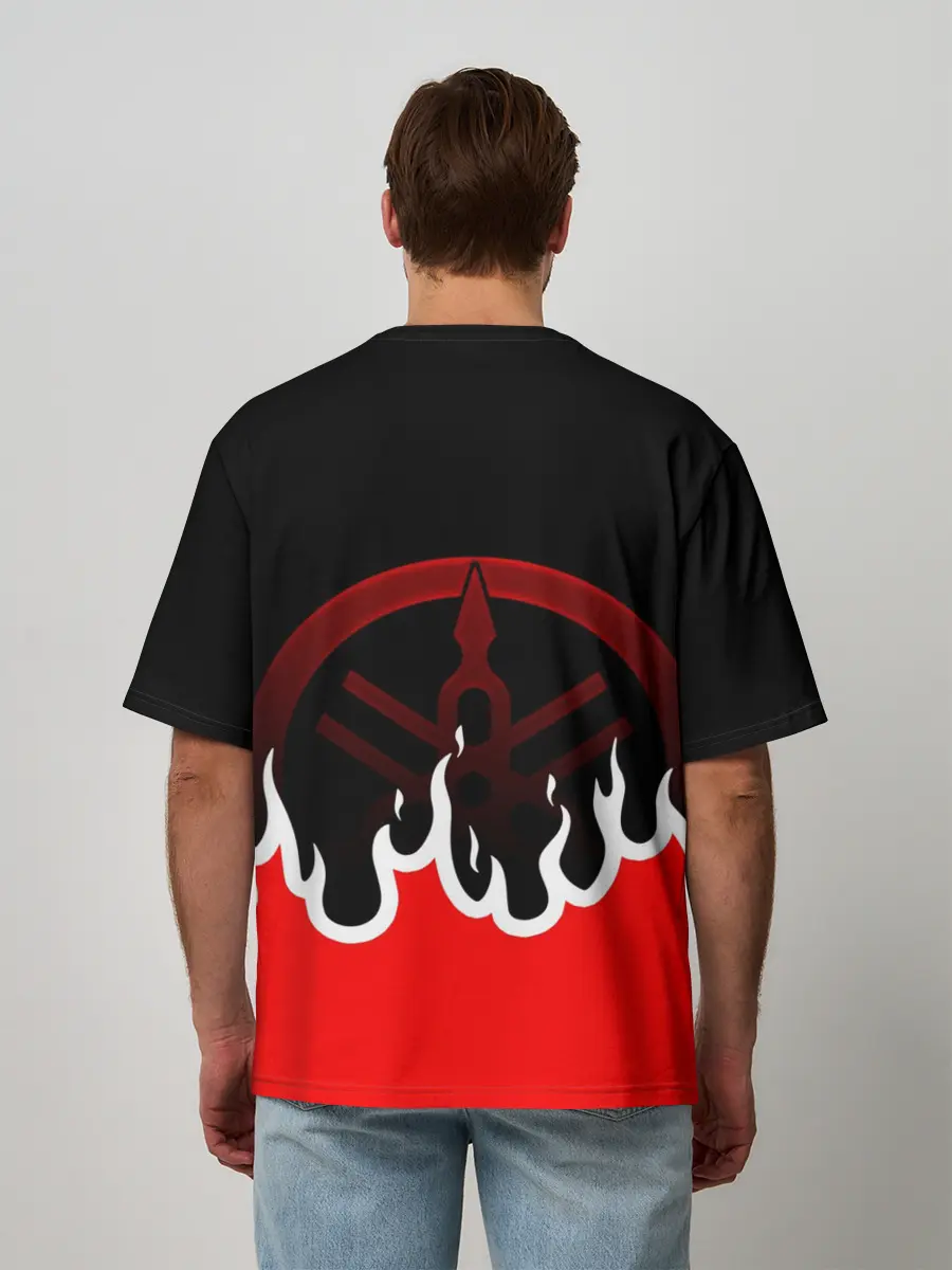 Мужская футболка оверсайз / YAMAHA / ЯМАХА / МОТОСПОРТ