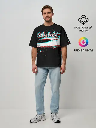 Мужская футболка оверсайз / Sally Face