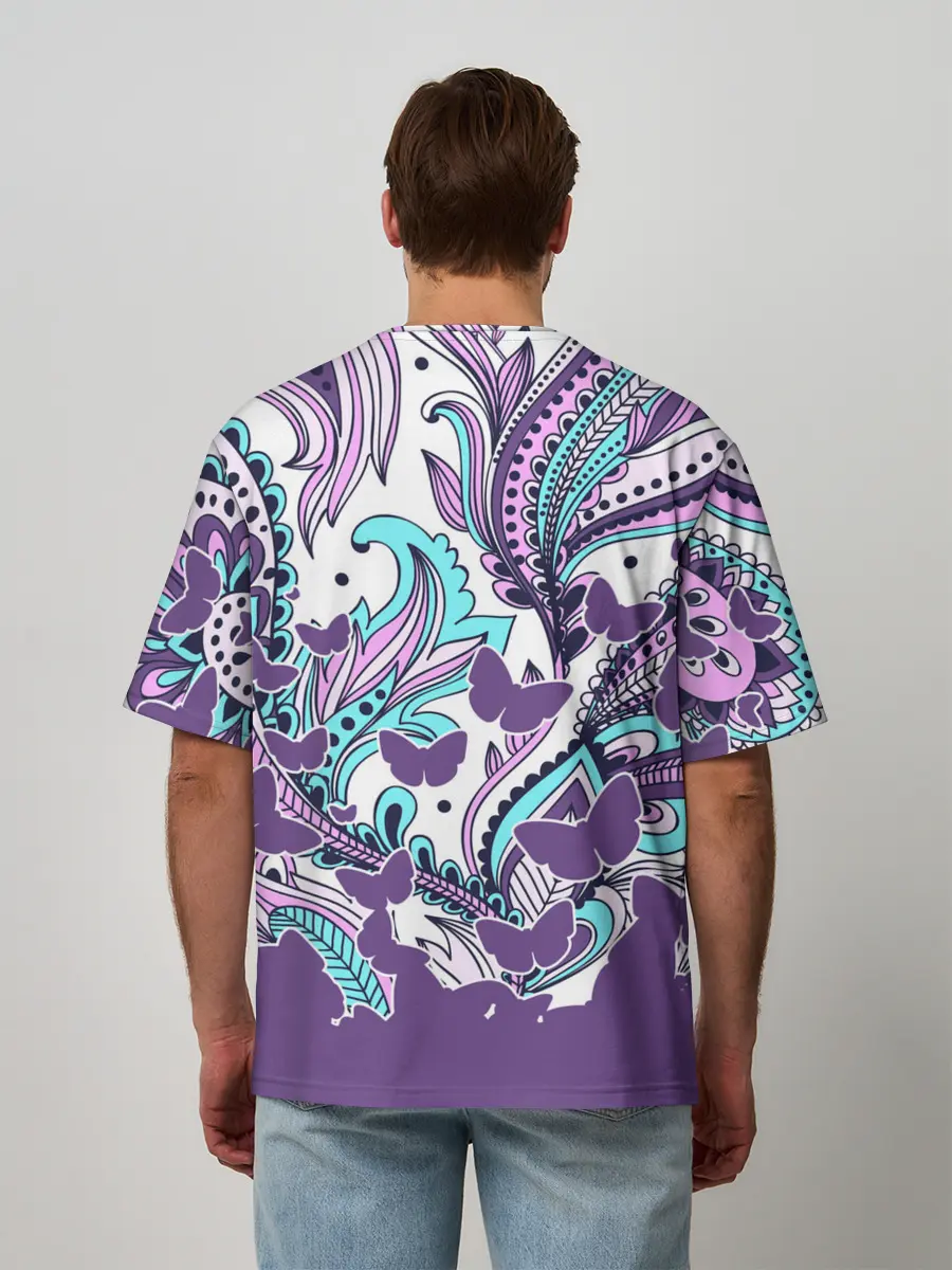 Мужская футболка оверсайз / BTS