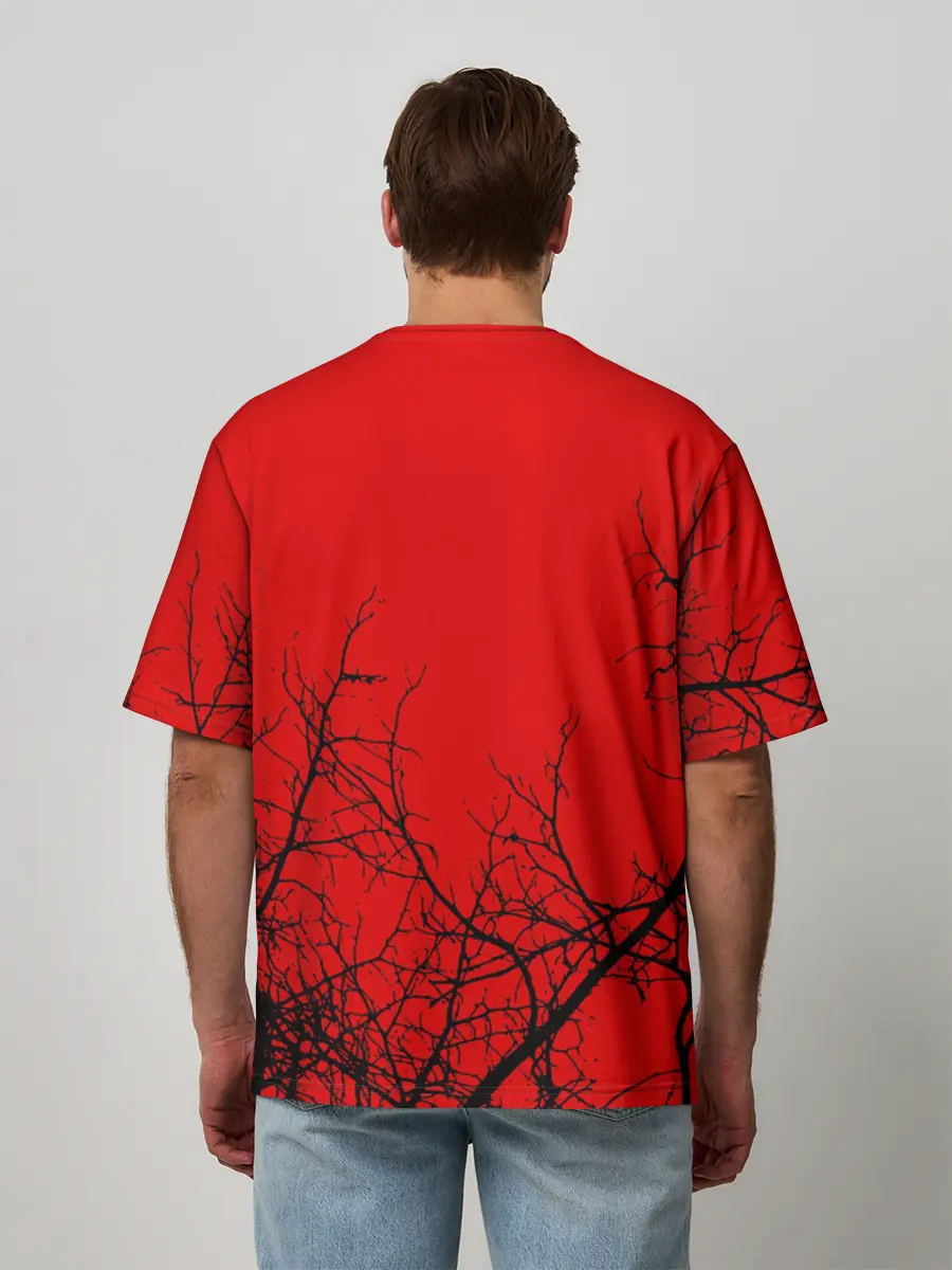 Мужская футболка оверсайз / Dead by Daylight