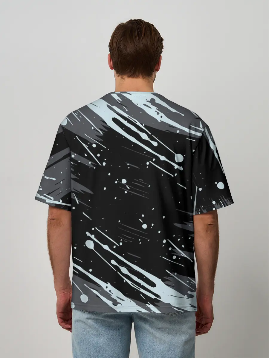 Мужская футболка оверсайз / Battle Royale - PUBG.