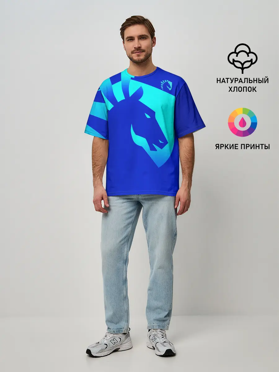 Мужская футболка оверсайз / Counter Strike