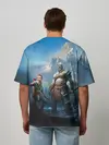 Мужская футболка оверсайз / God of War