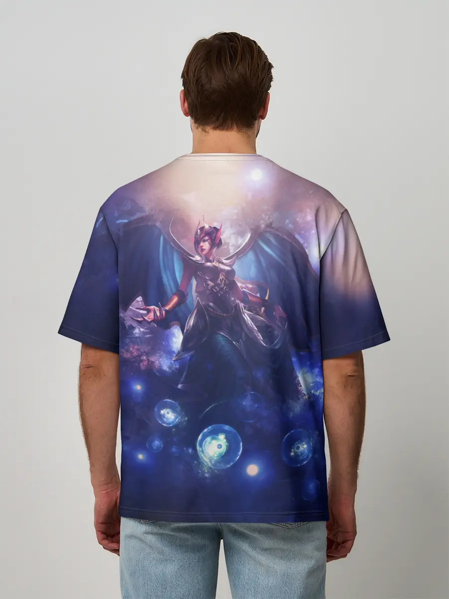 Мужская футболка оверсайз / LOL