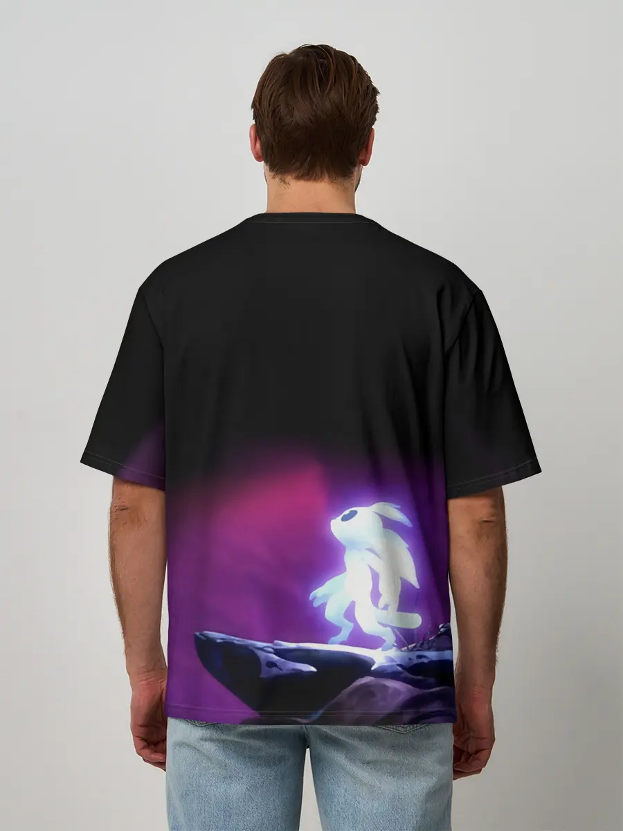 Мужская футболка оверсайз / Ori and the Will of the Wisps