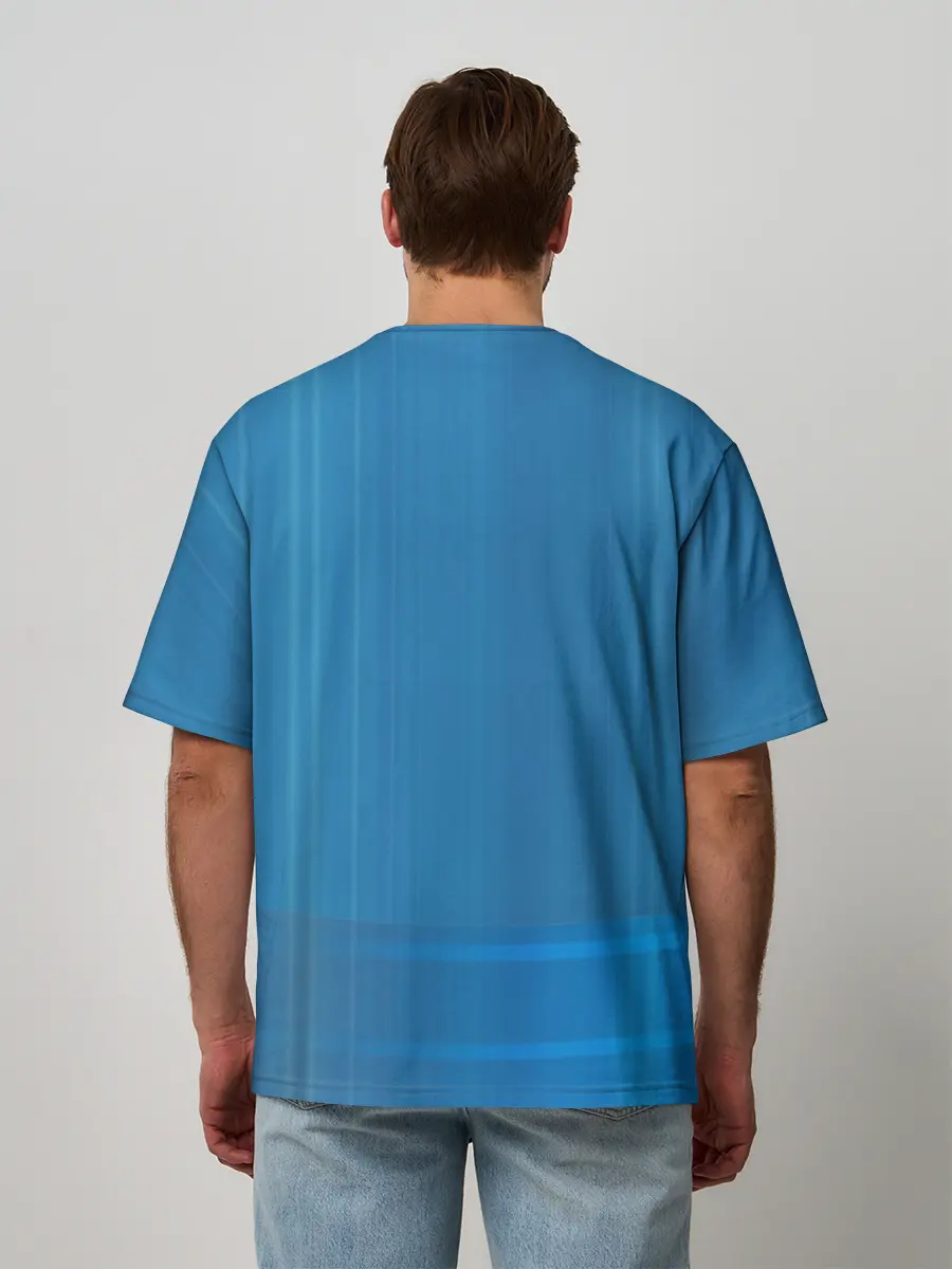 Мужская футболка оверсайз / Detroit: Become Human