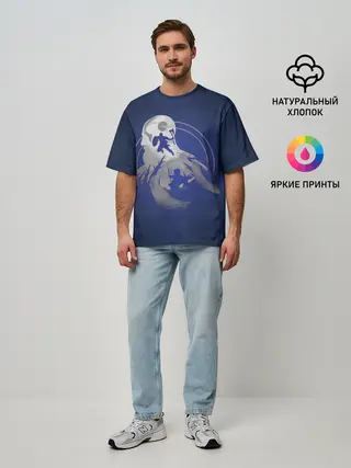 Мужская футболка оверсайз / Gods family