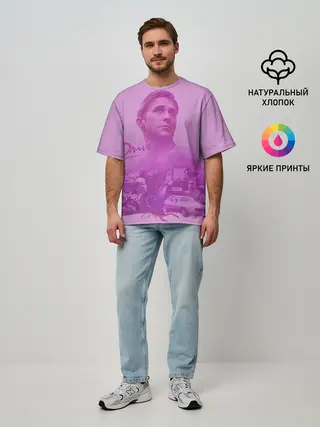 Мужская футболка оверсайз / Drive