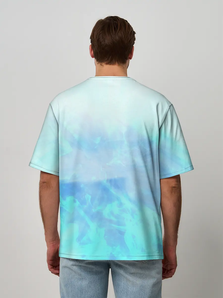 Мужская футболка оверсайз / Гань Юй | Ganyu | Геншин Импакт