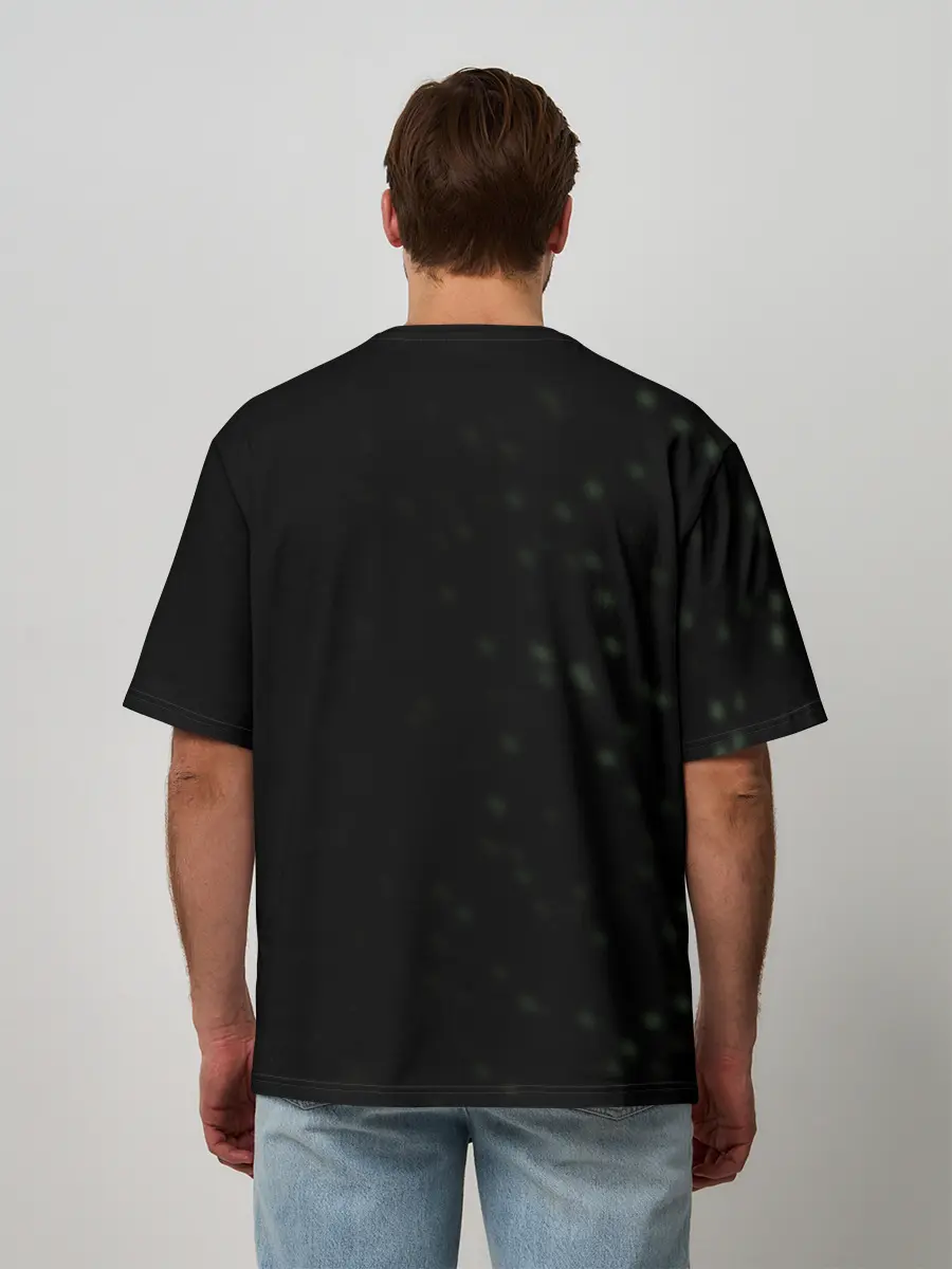 Мужская футболка оверсайз / Чернобылит | Chernobylite