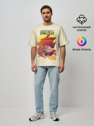 Мужская футболка оверсайз / Тони Тони Чоппер | One Piece