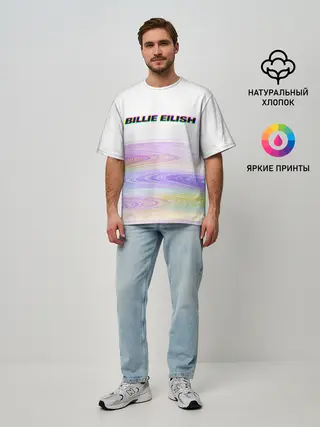 Мужская футболка оверсайз / BILLIE EILISH
