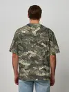 Мужская футболка оверсайз / Именной камуфляж Миша