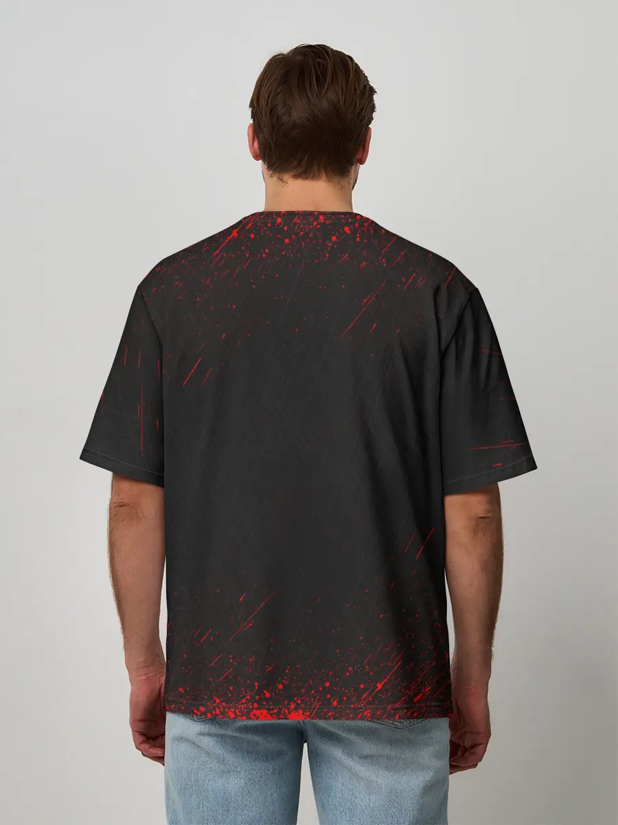 Мужская футболка оверсайз / Wolfenstein