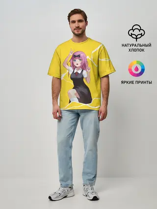 Мужская футболка оверсайз / Chika Chika