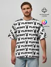 Мужская футболка оверсайз / PLAYBOY | ПЛЕЙБОЙ